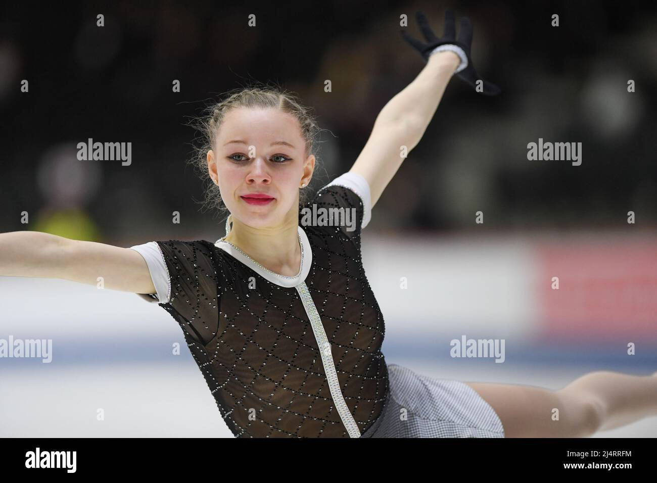 Lindsay THORNGREN (USA), during Women Free Skating, at the ISU World