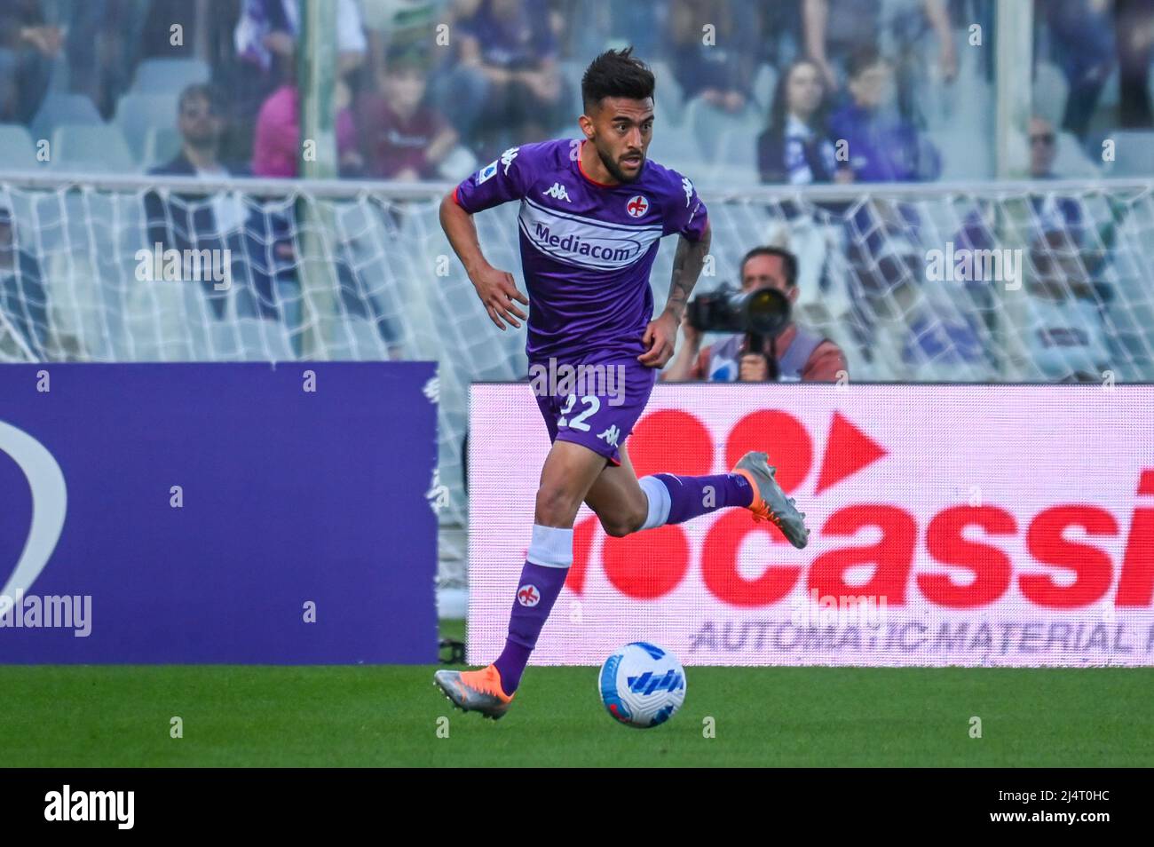 Florence, Italy. 03rd Apr, 2022. Riccardo Saponara (ACF Fiorentina) during ACF  Fiorentina vs Empoli FC, italian soccer Serie A match in Florence, Italy,  April 03 2022 Credit: Independent Photo Agency/Alamy Live News