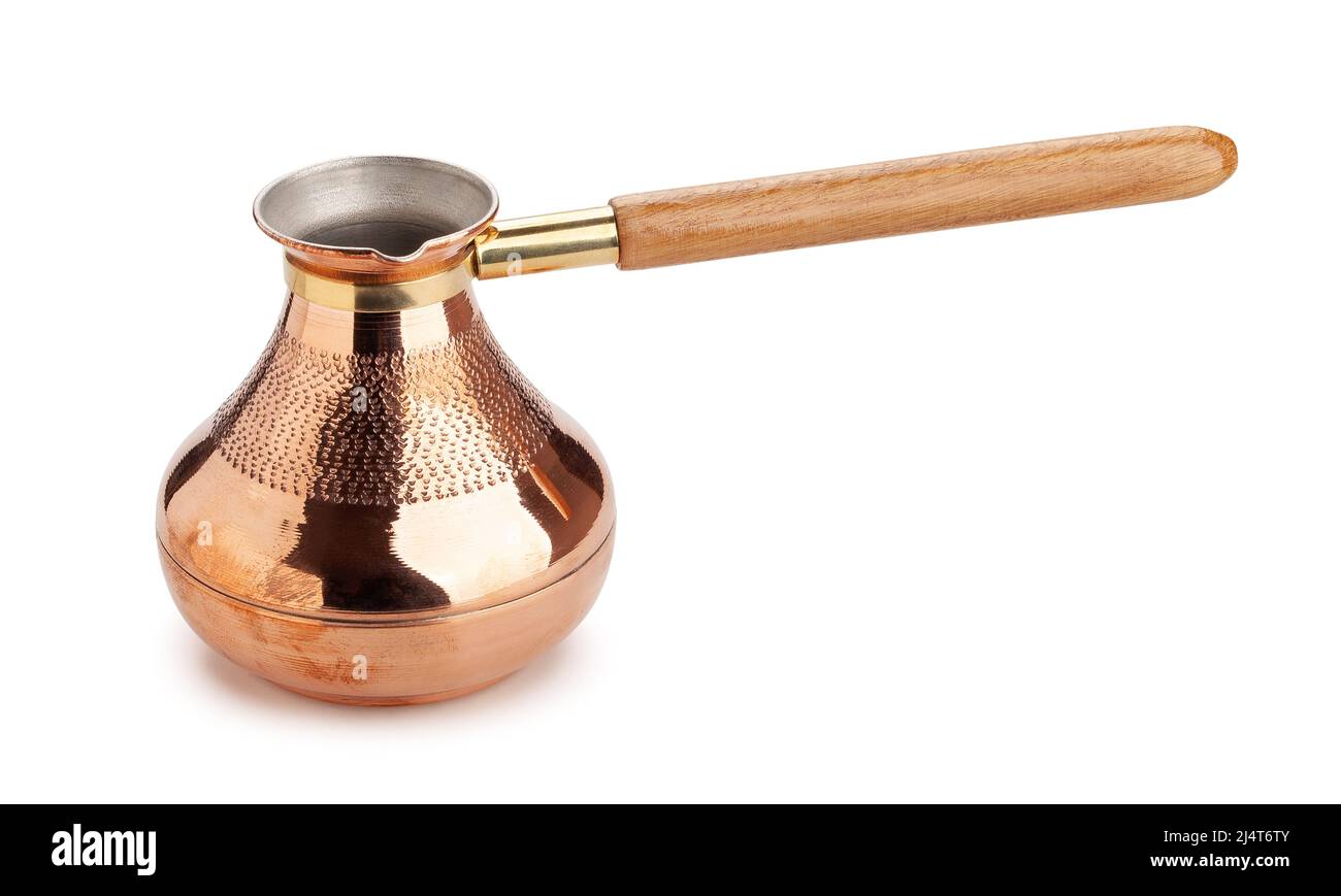 Egypt Copper Cezve with Wooden Handle