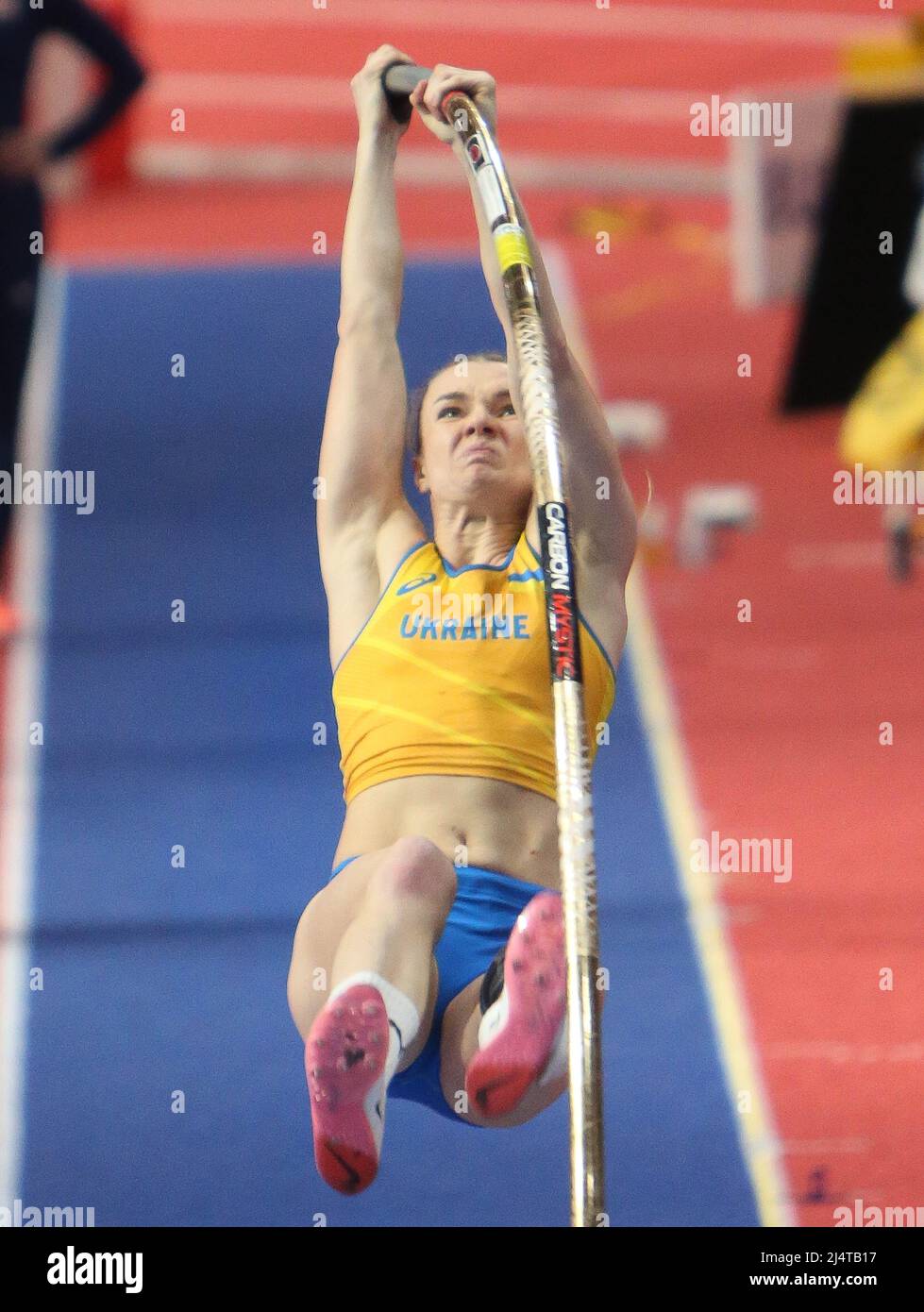 Yana HLADIYCHUK of Ukraine Finale Pole Vault Women during the World