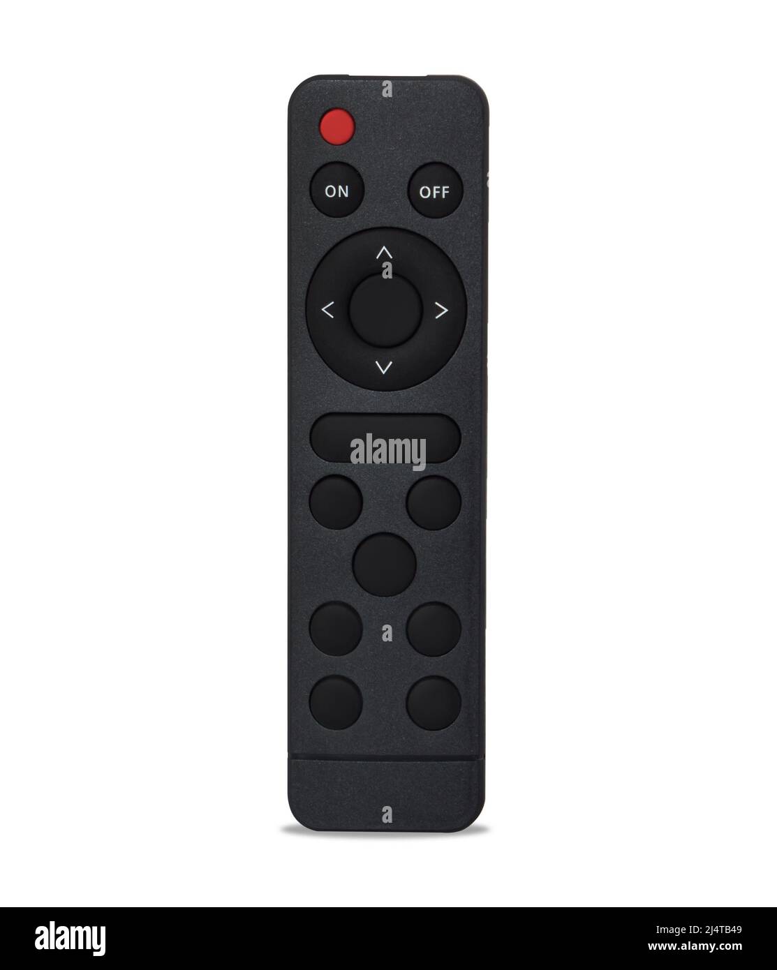 remote control for home appliances, isolated on white background Stock