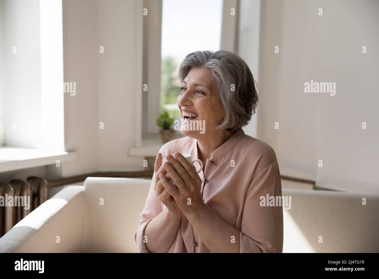 Attractive older woman hi-res stock photography and images - Alamy