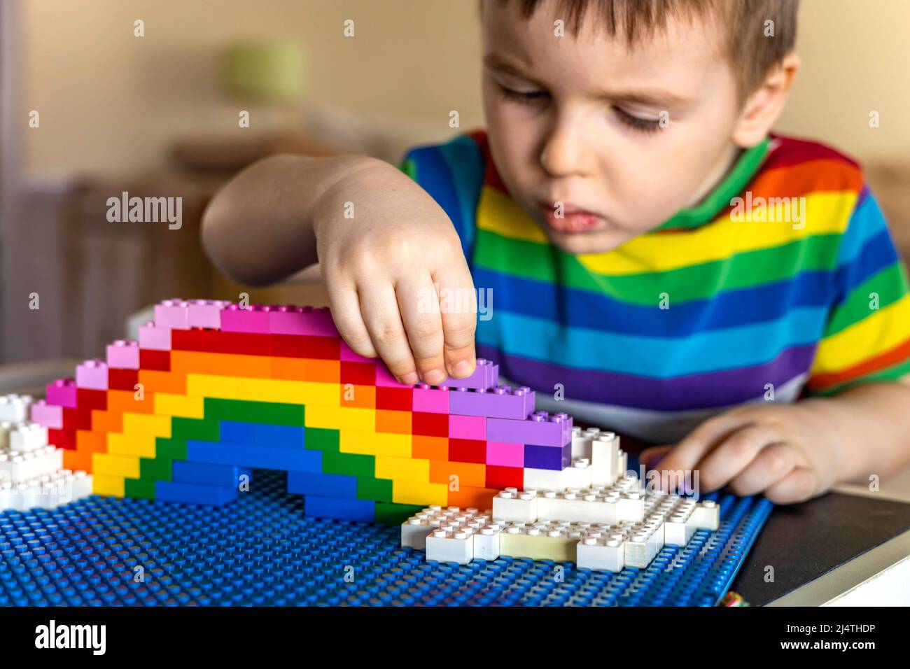 How to Build a LEGO Rainbow