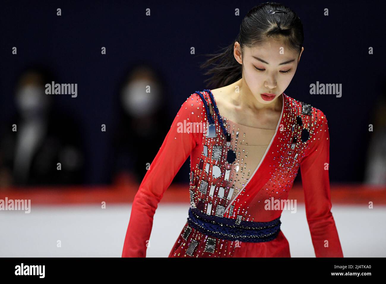 Rion SUMIYOSHI (JPN), during Women Free Skating, at the ISU World
