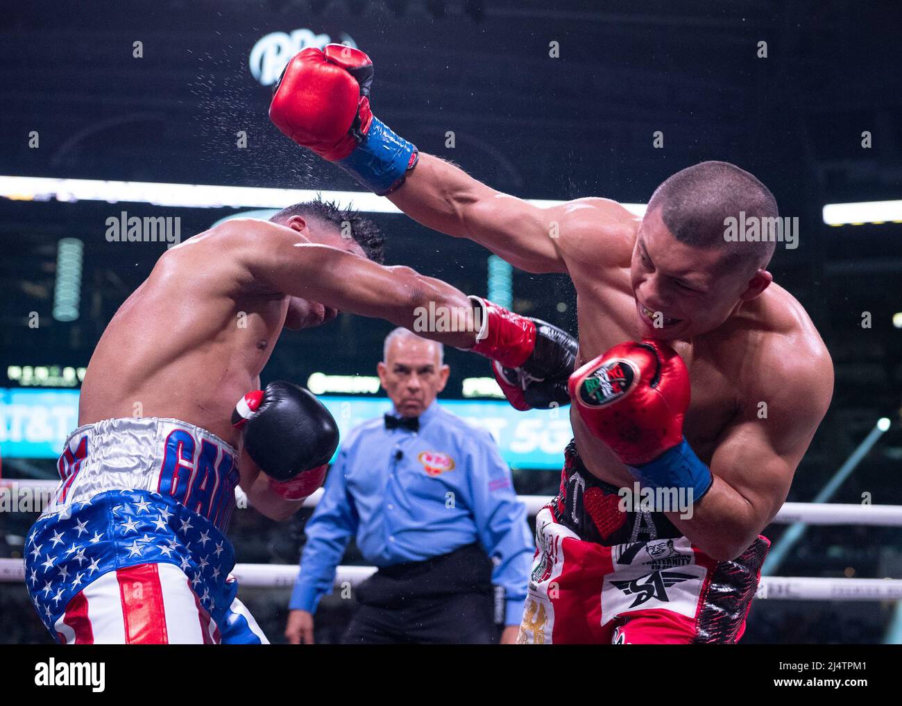 ARLINGTON, TX APRIL 16 (RL) Isaac Cruz and Yuriorkis Gamboa