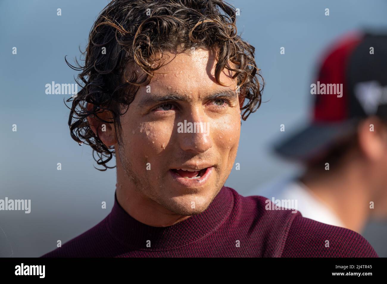 BELLS BEACH, AUS 16 APRIL 2022 Griffin Colapinto from USA competing at
