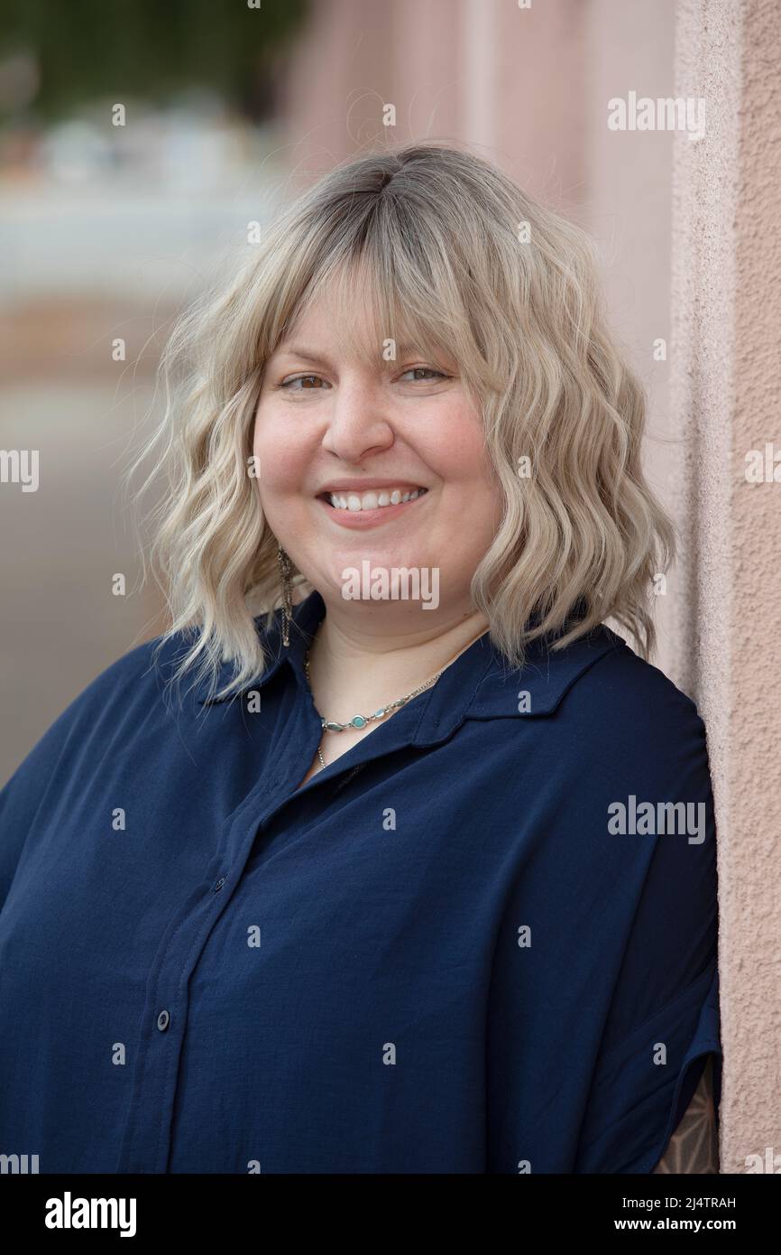 Ashley M. Gjøvik in Santa Clara, California on 14th April 2022. Pic © Dan Tuffs 2022. Stock Photo