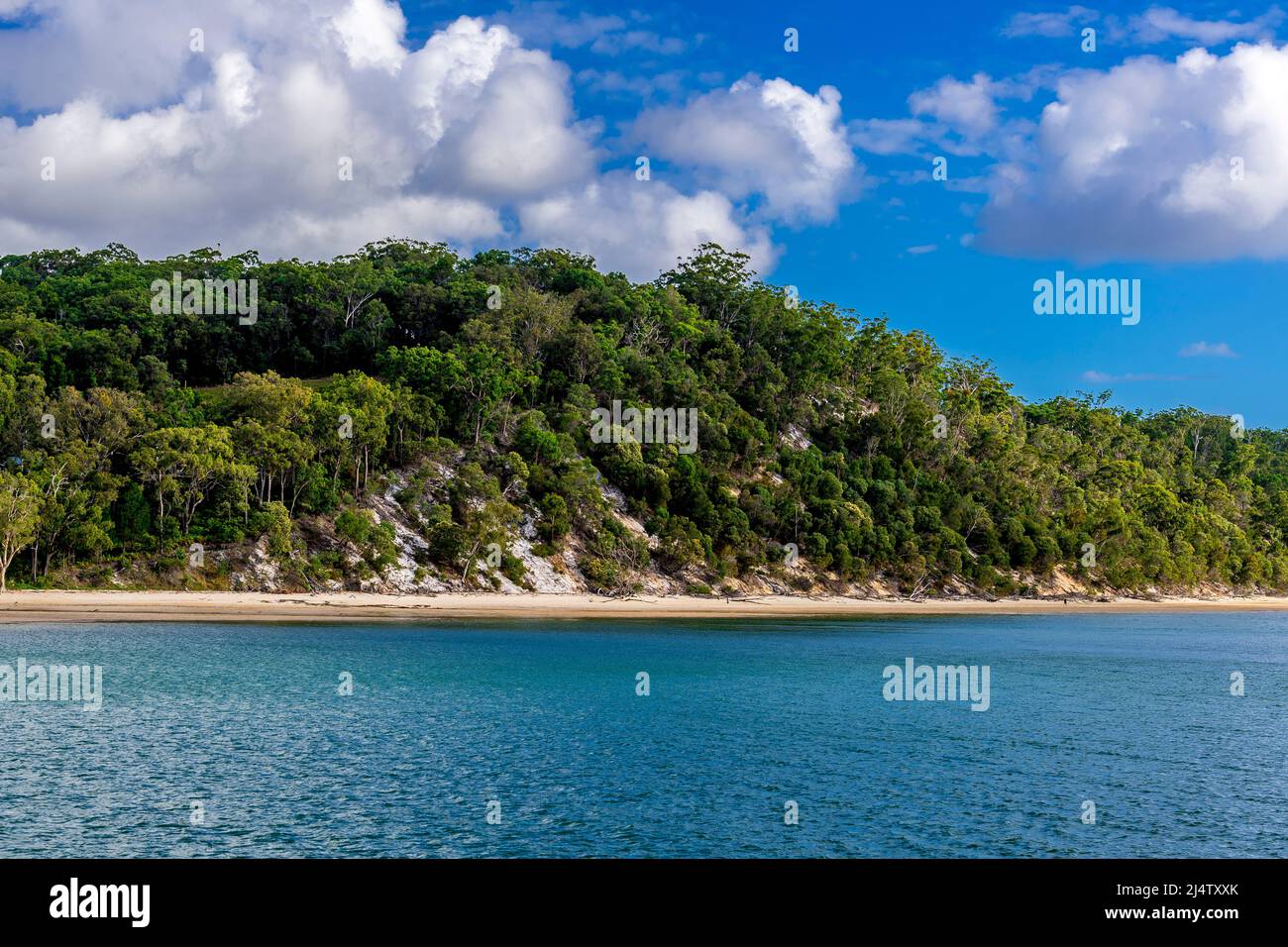 Kingfisher Bay on Fraser Island's west coast. Queensland, Australia