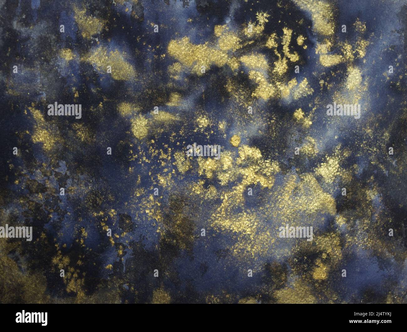 Black and gold abstract texture with glittering sparkles, decorative