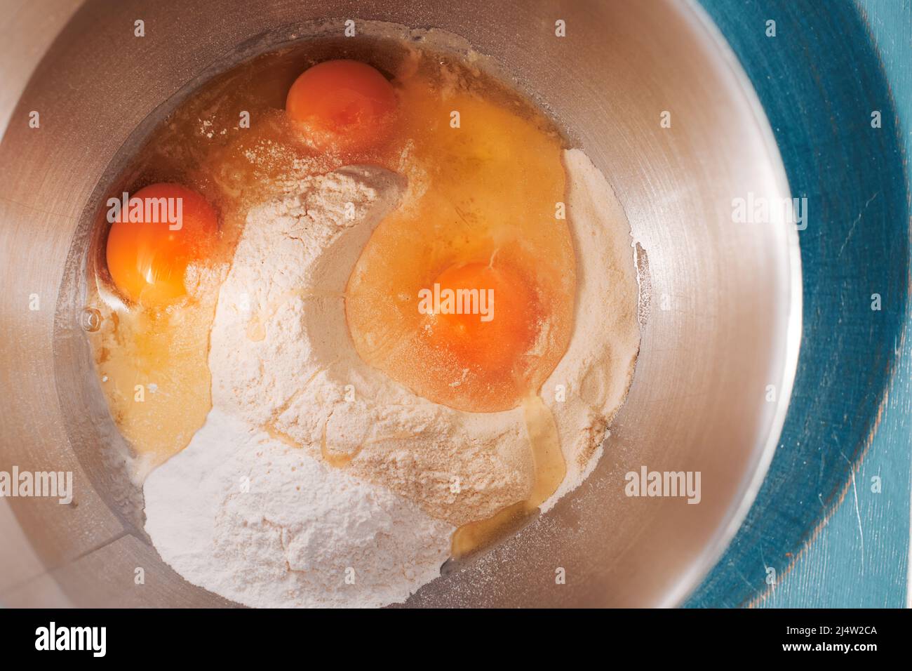 Making homemade pasta. The concept of healthy homemade food, Italian