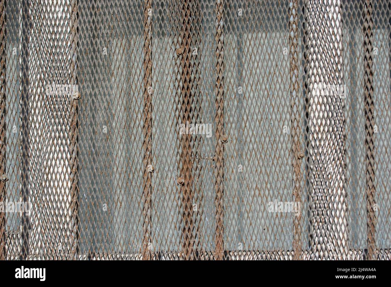 Metal grid texture background with abstract pattern Stock Photo - Alamy