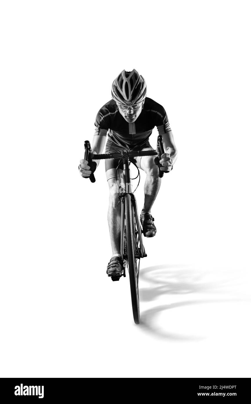 Studio portrait athlete Black and White Stock Photos & Images - Alamy