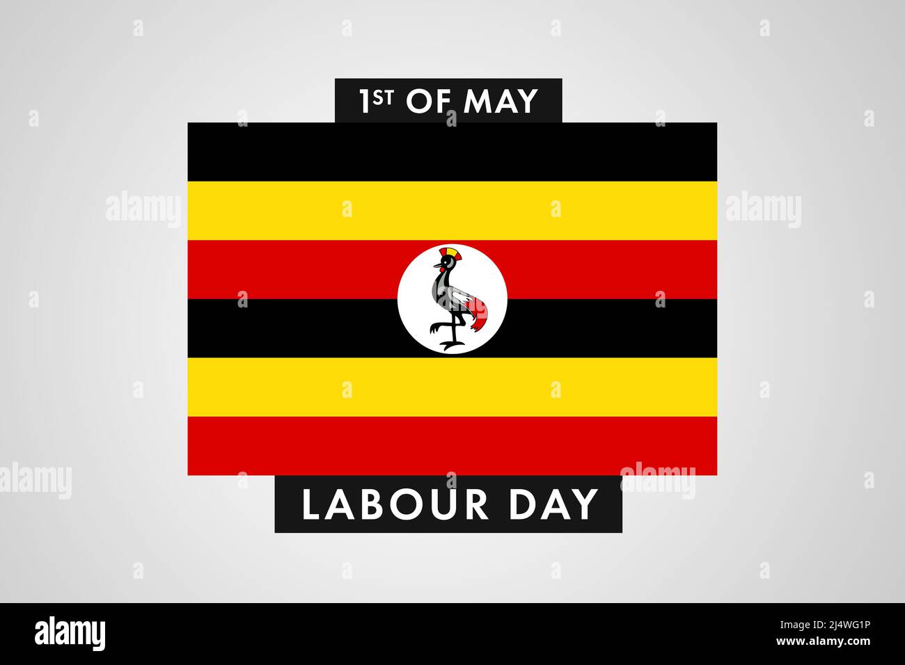 Uganda Labor Day. International World Workers Day of Uganda background