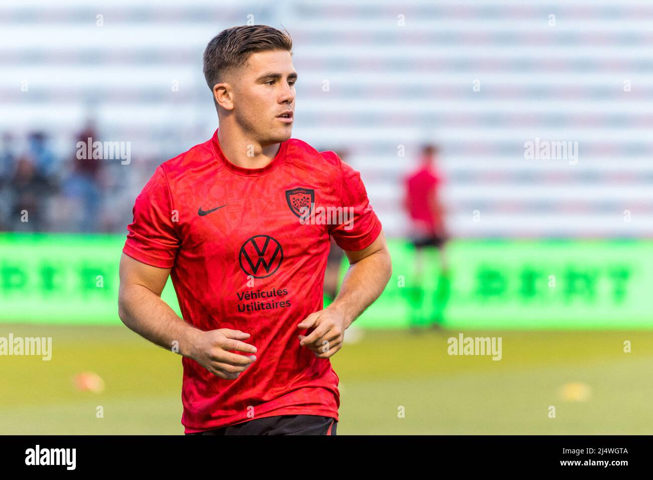 Louis Carbonel (RCT) during the Challenge Cup game between Toulon and  Benetton Rugby in Félix Mayol Stadium in Toulon, on April 16 2022. Photo by  Florian Escoffier/ABACAPRESS.COM Stock Photo - Alamy
