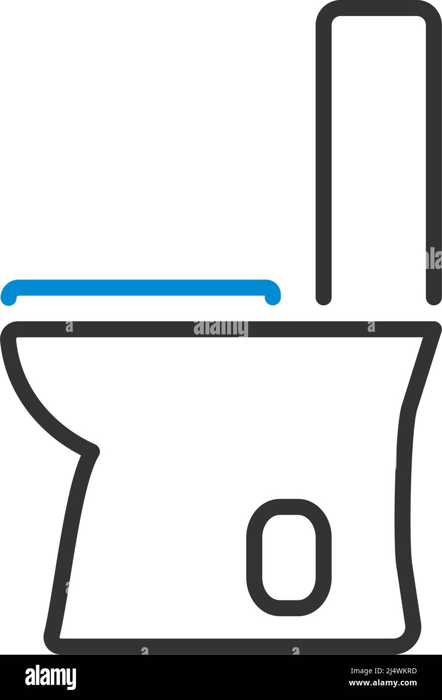 Black toilet seat Cut Out Stock Images & Pictures Alamy