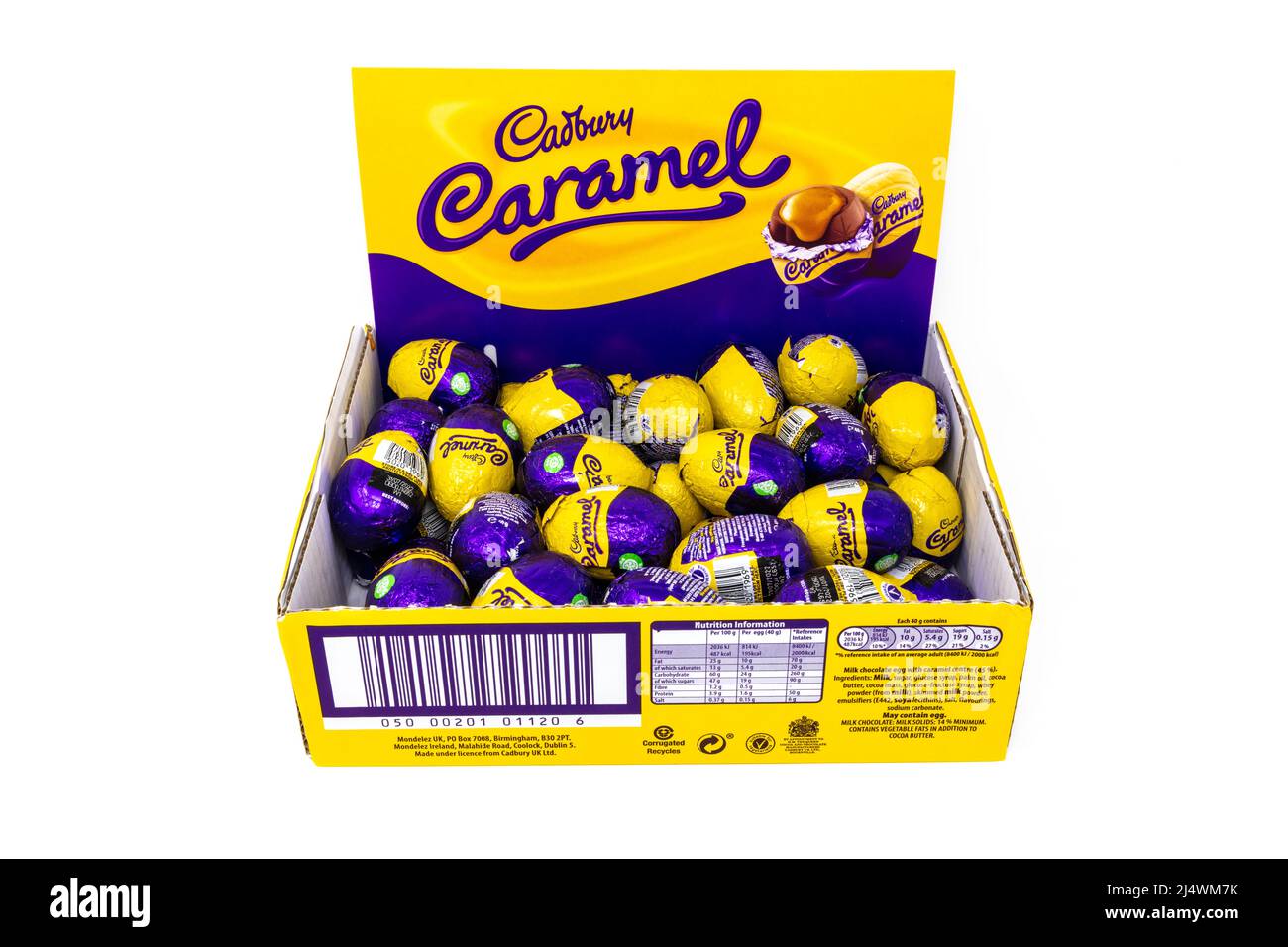 Cadbury Caramel Eggs Stock Photo Alamy