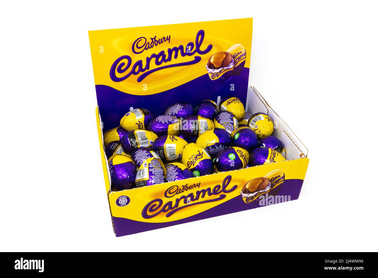 Cadbury Caramel Eggs Stock Photo Alamy