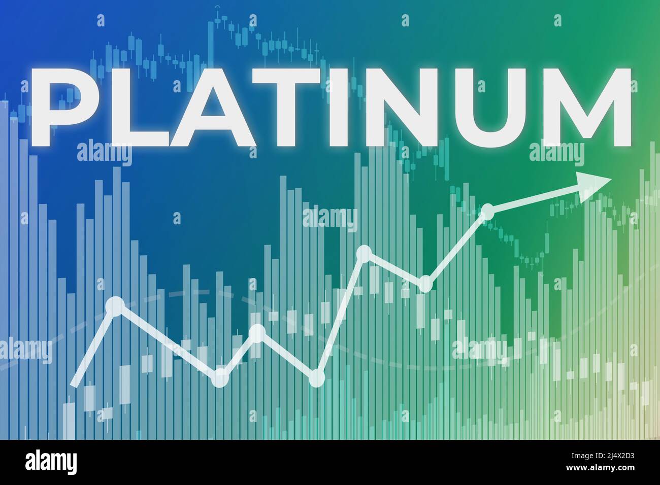 Platinum price graph hi-res stock photography and images - Alamy