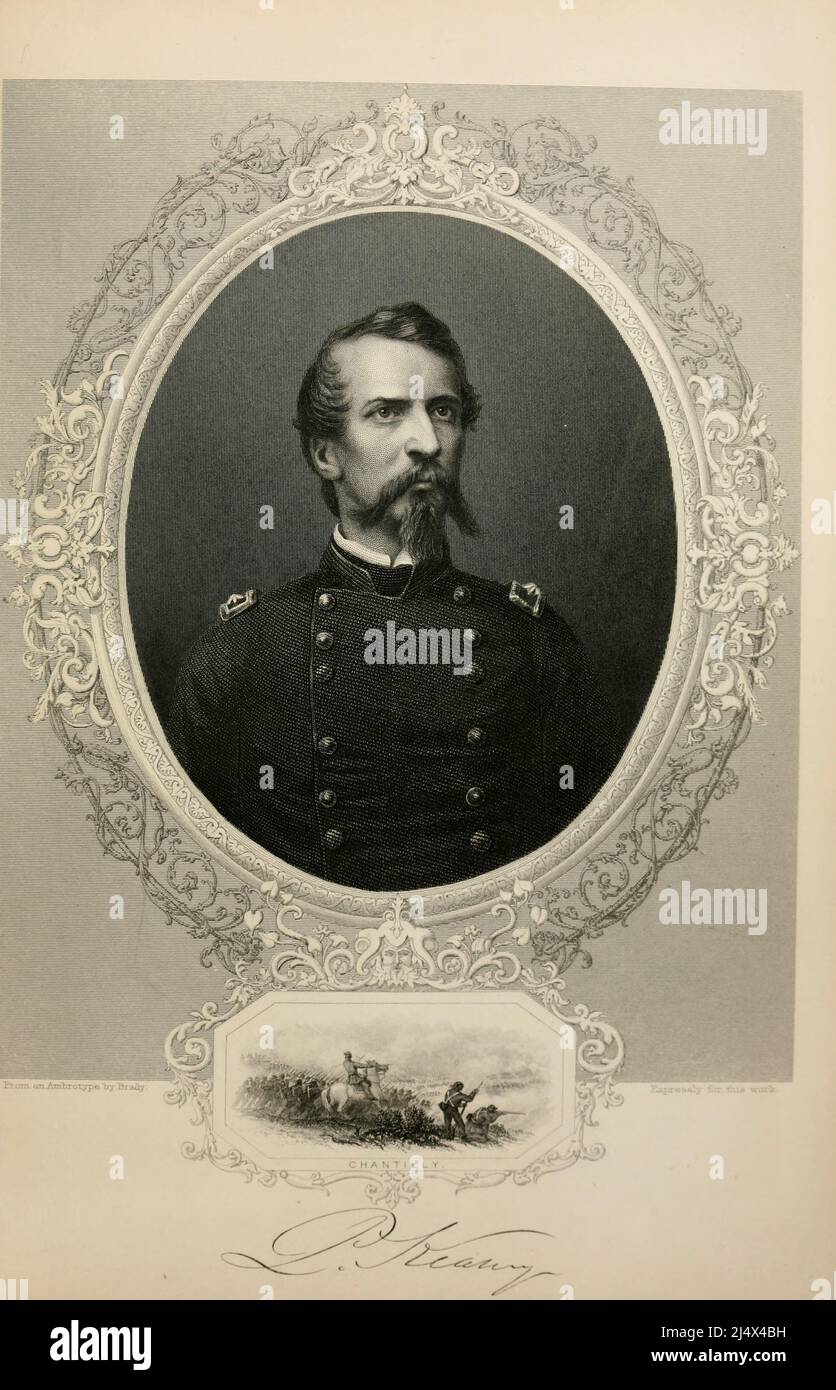 PORTRAIT OF GENERAL KEARNEY from the book The great Civil War : a