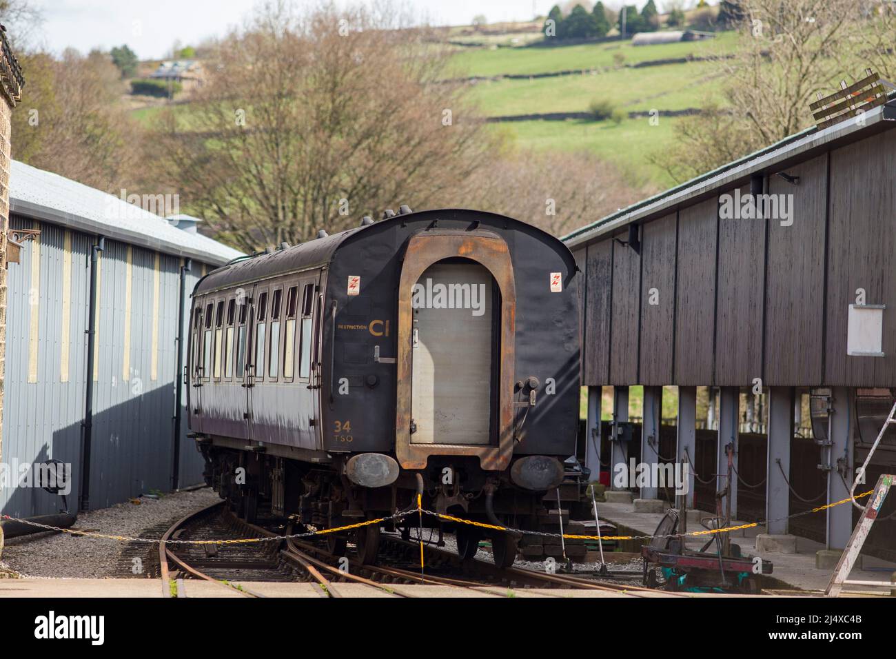 Oxenhope railway station on the KWVR is a unique 5 mile branch line ...