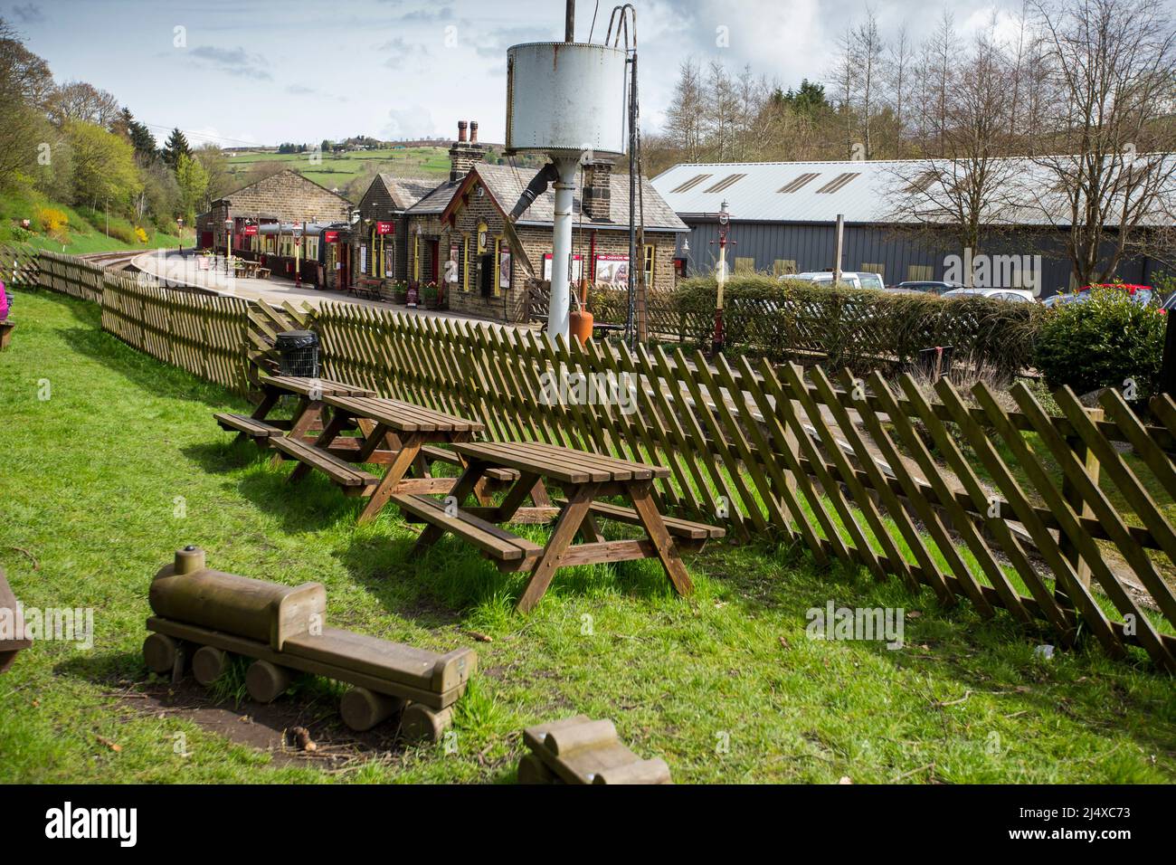Oxenhope railway station on the KWVR is a unique 5 mile branch line ...