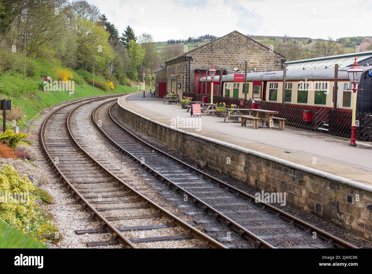 Oxenhope railway station on the KWVR is a unique 5 mile branch line ...