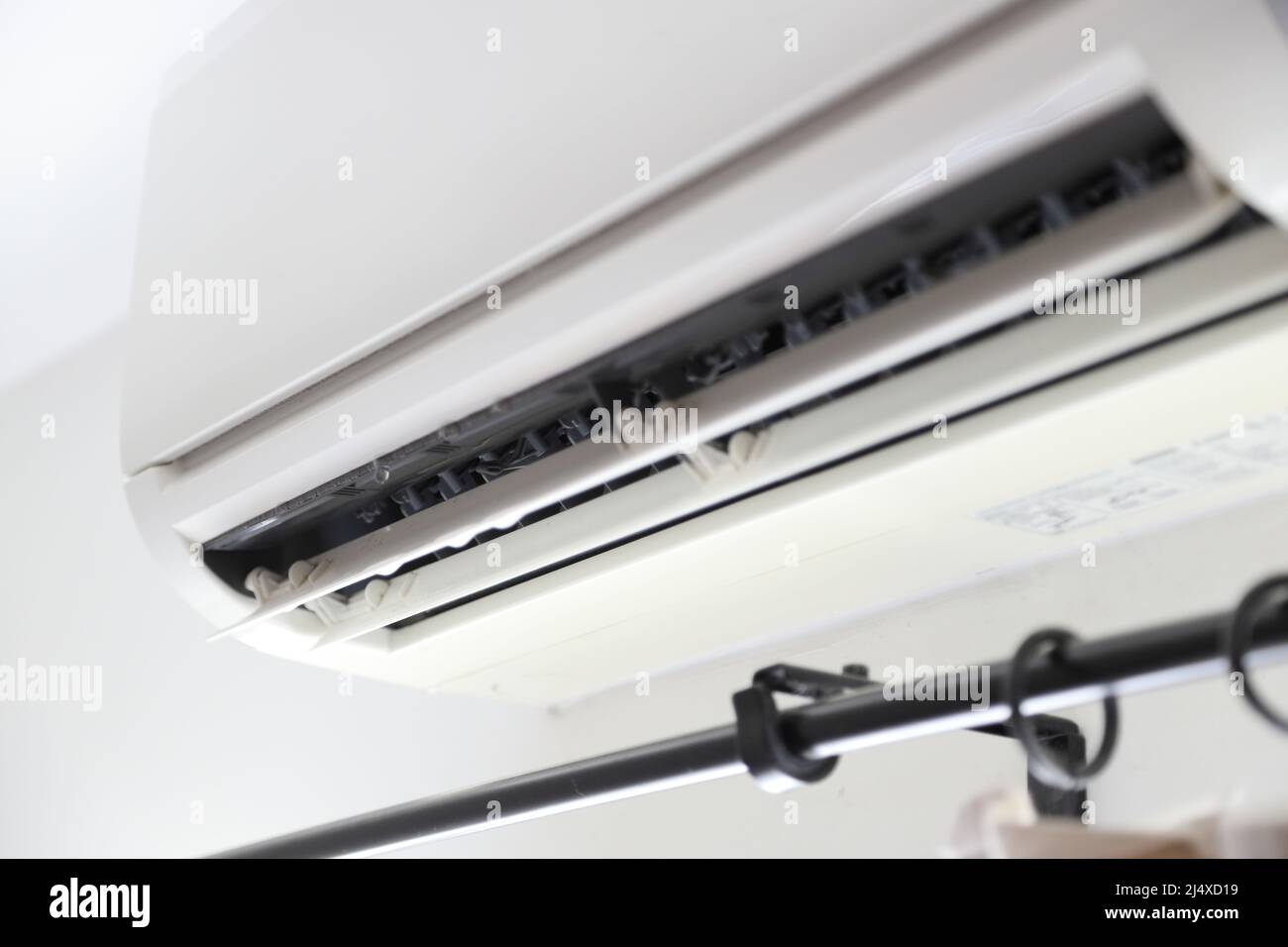 The liquid leaked from the broken air conditioner Stock Photo Alamy