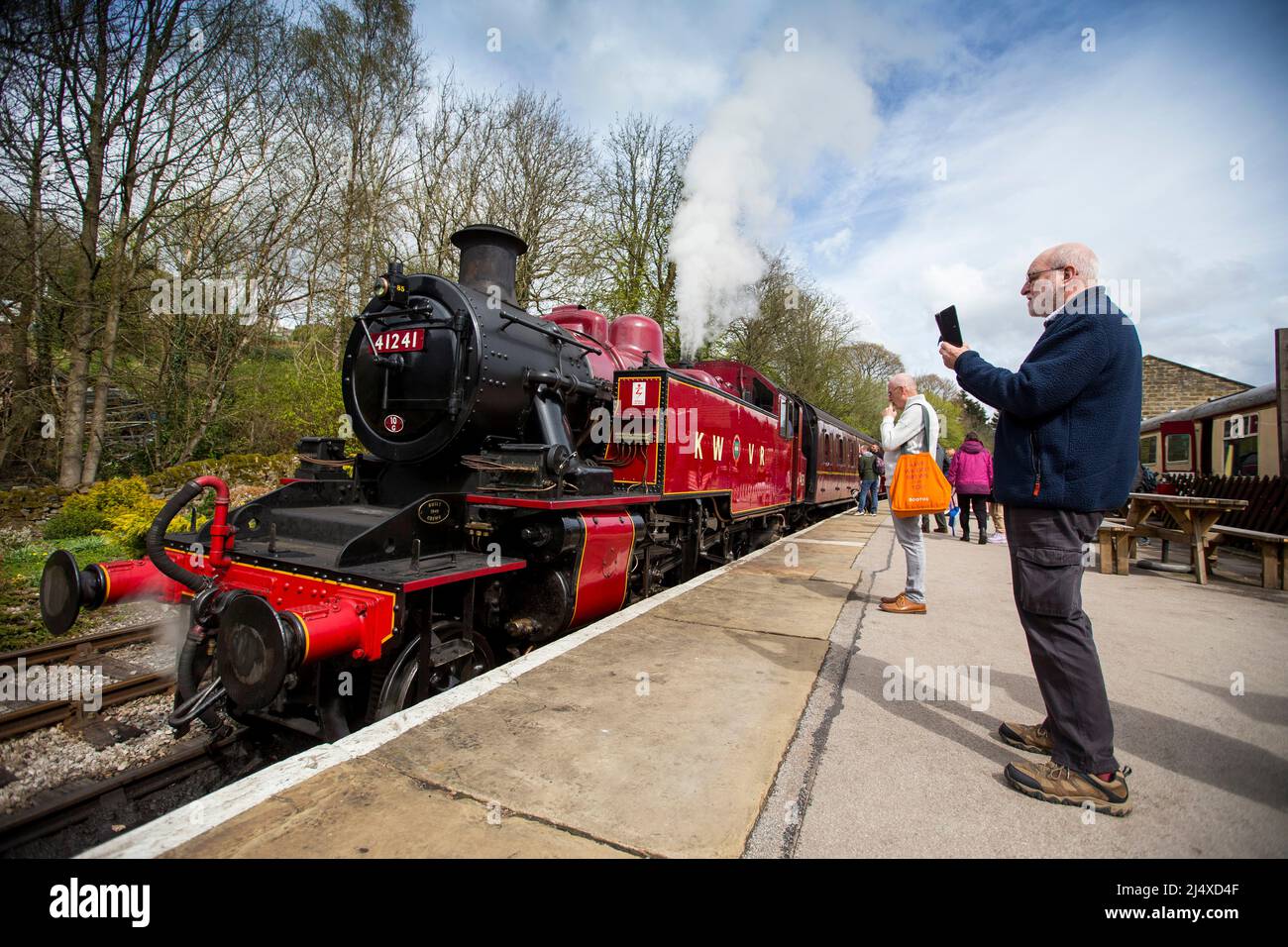 Oxenhope railway station on the KWVR is a unique 5 mile branch line ...