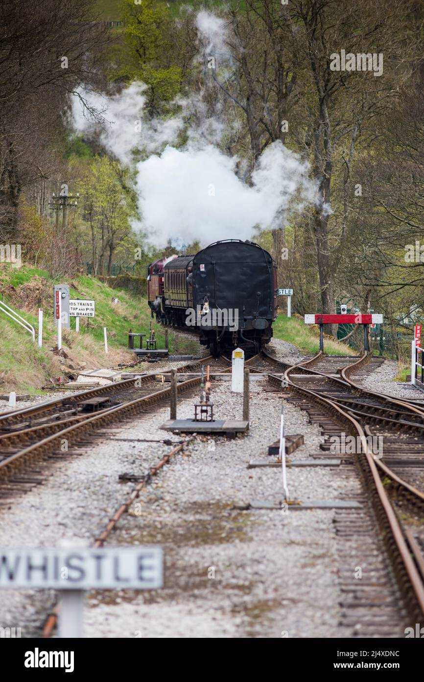 Oxenhope railway station on the KWVR is a unique 5 mile branch line ...