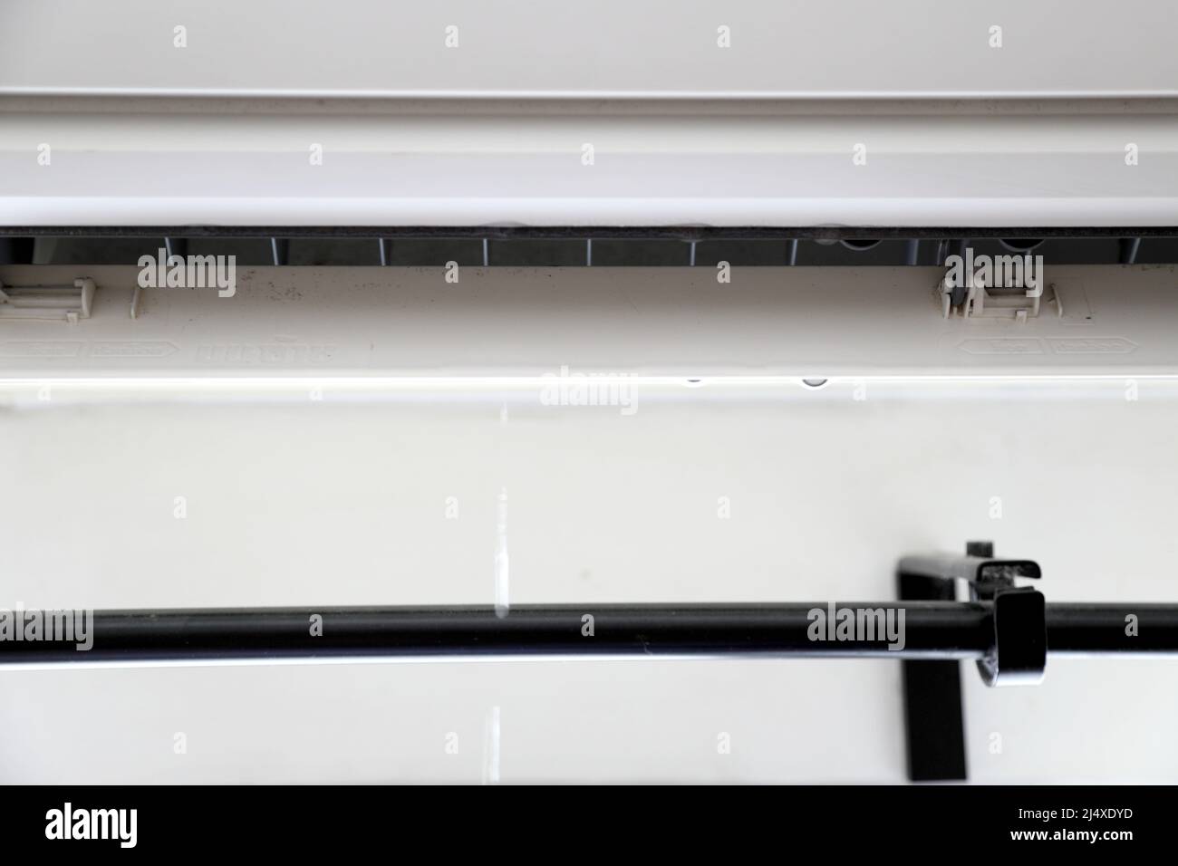 The liquid leaked from the broken air conditioner Stock Photo Alamy