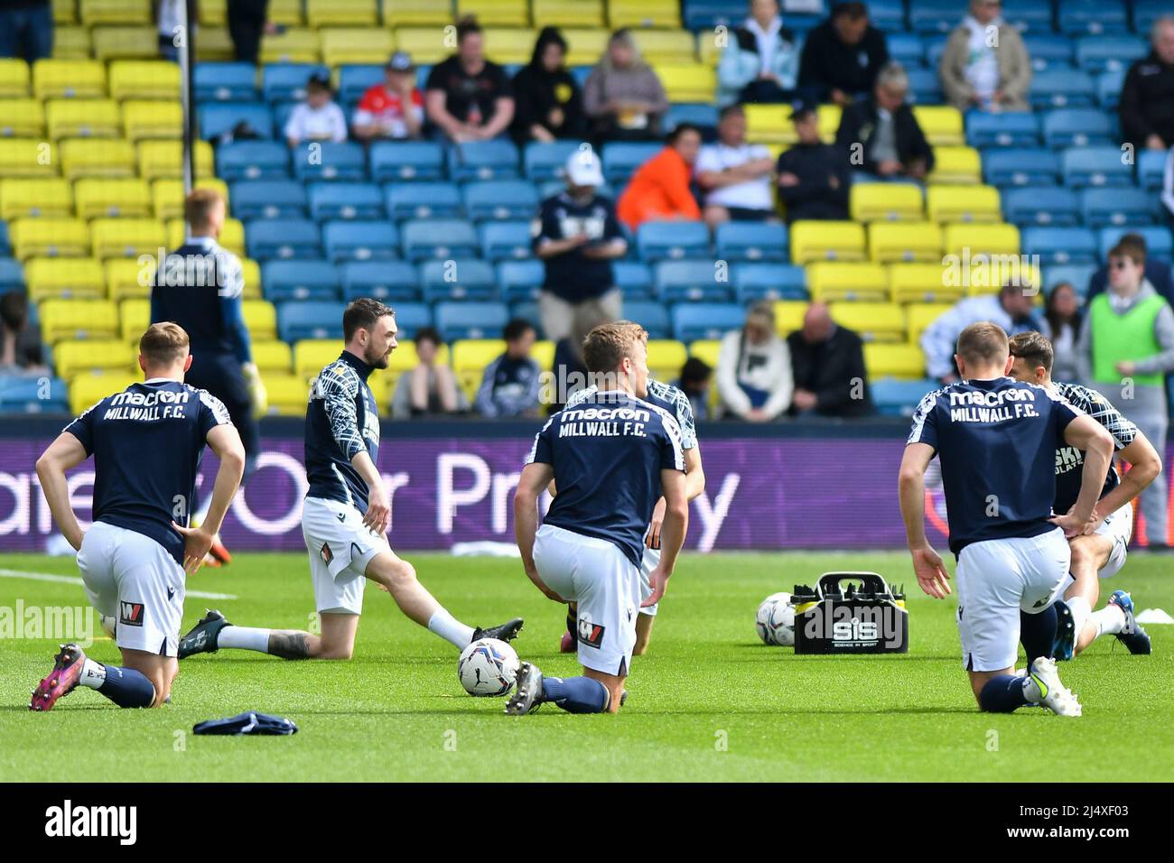 Ground View of the Den Millwall Football Club. The game finishes goalless.Millwall  FC 10/03/13 Millwall FC V Blackburn Rovers 10/03/13 FA Cup Quarter Stock  Photo - Alamy