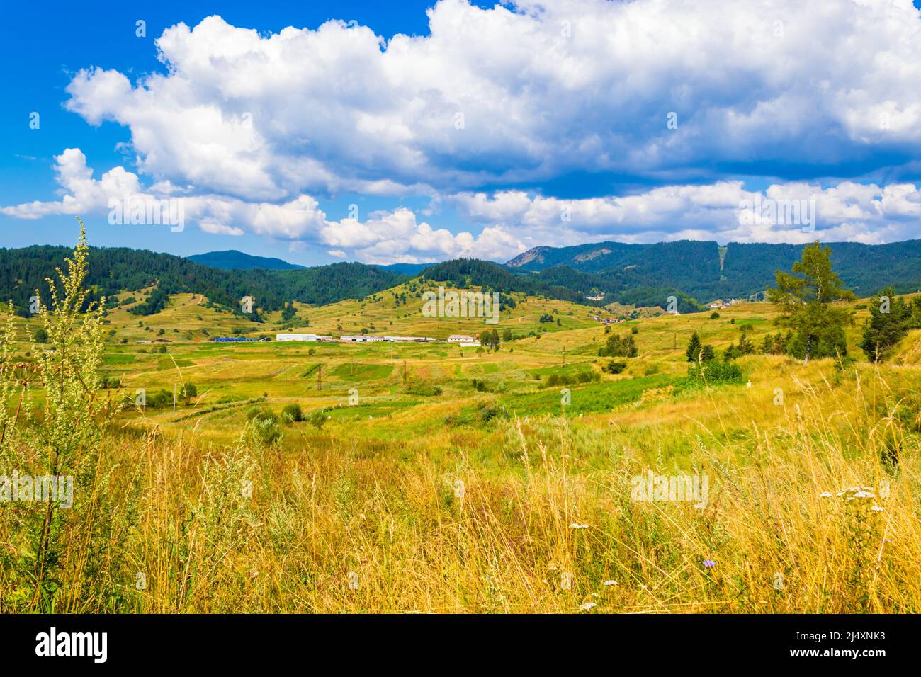 Western Rhodopes View of Western Rhodope Mountains near Borino-a village of Smolyan ...