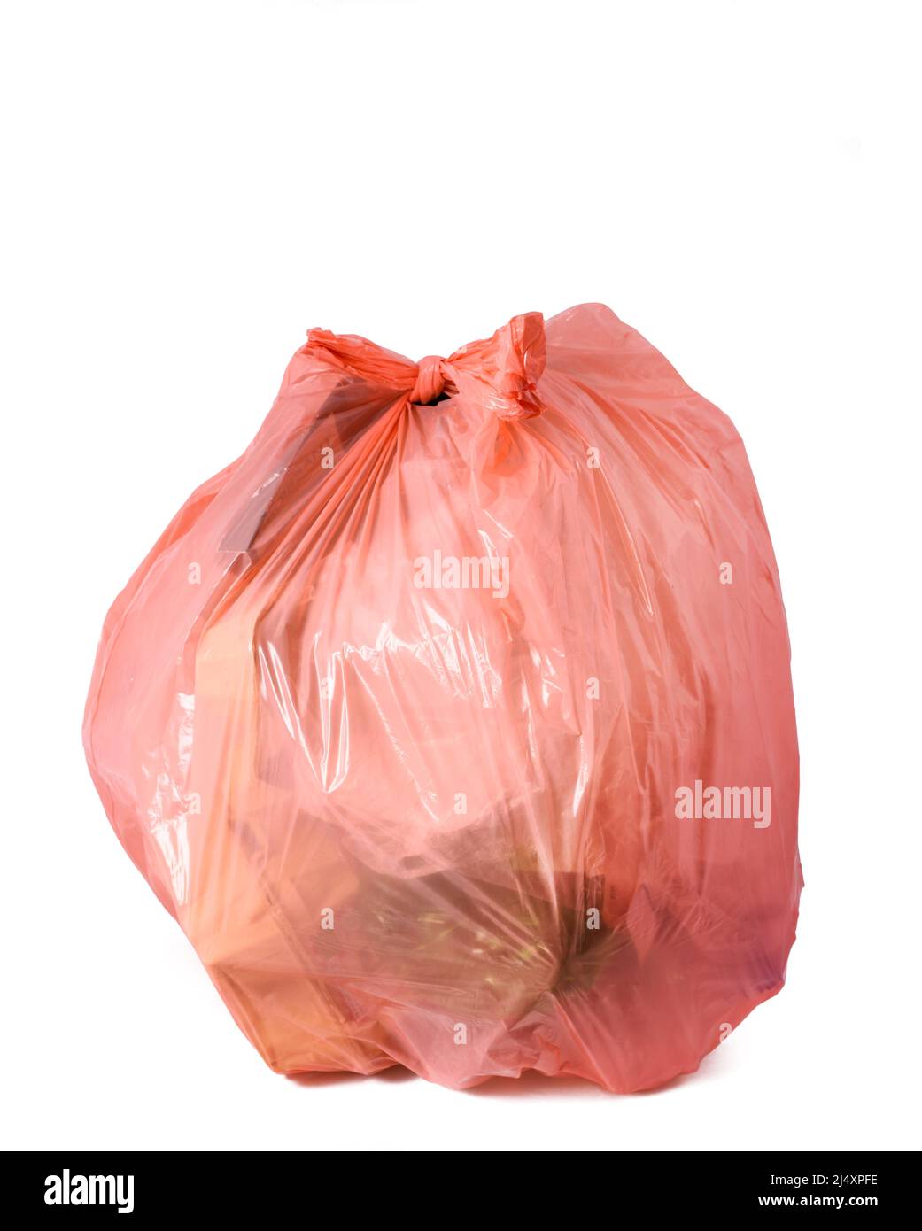 Garbage bag isolated on white background Stock Photo