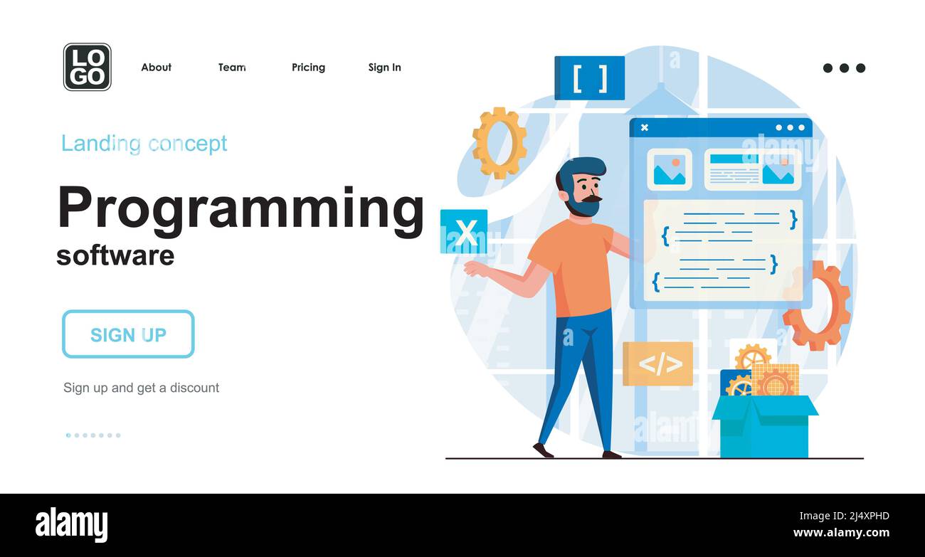 Developer header hi-res stock photography and images - Alamy