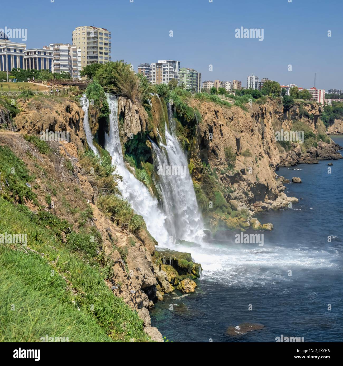 Duden waterfalls in Antalya, Turkey Stock Photo Alamy