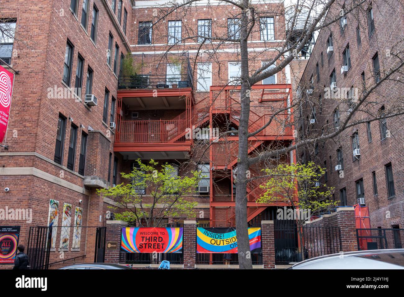 music school in East Village Manhattan New York City Stock Photo Alamy