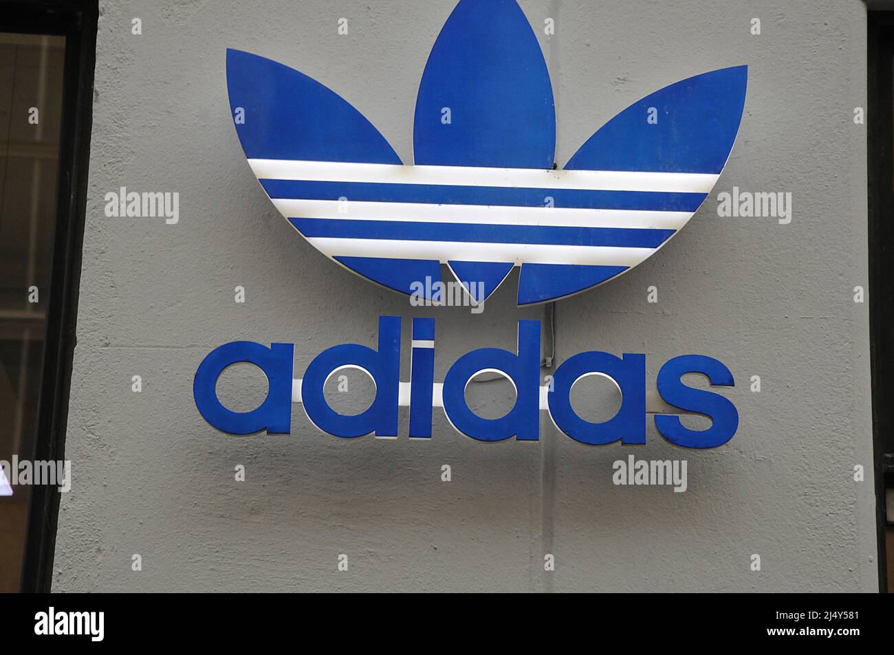 Copenhagen/Denmark 08.November 2018. German sport wear Adidas store in  danishc apital Copenhagen Denmark. (Photo. .Francis Joseph Dean /  Deanpictures Stock Photo - Alamy