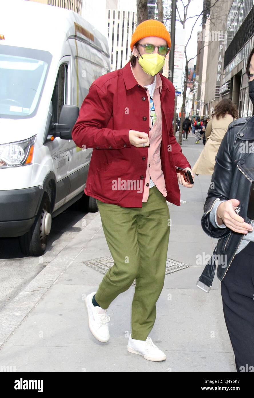 New York, NY, USA. 18th Apr, 2022. Dan Stevens seen at NBC's Today Show to  talk about new mini series Gaslit on April 18, 2022 in New York City.  Credit: Rw/Media Punch/Alamy