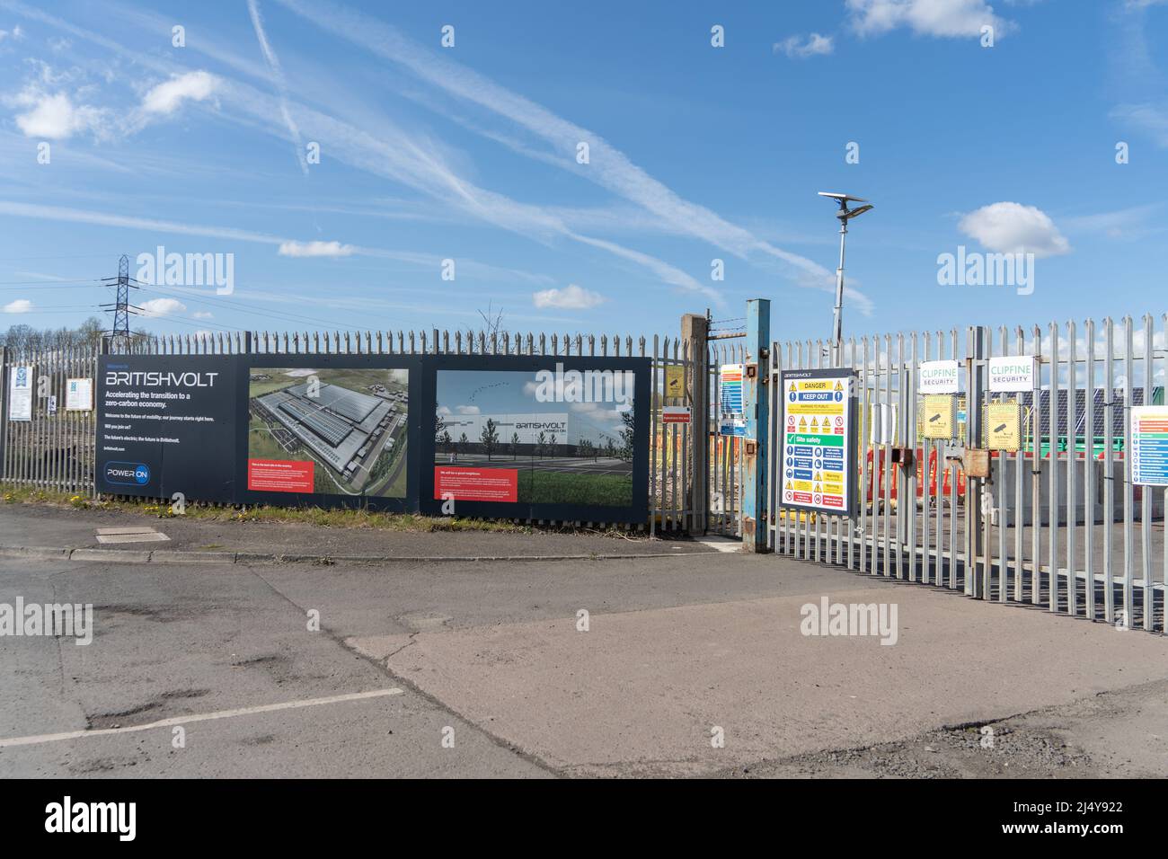 Gigafactory blyth hires stock photography and images Alamy