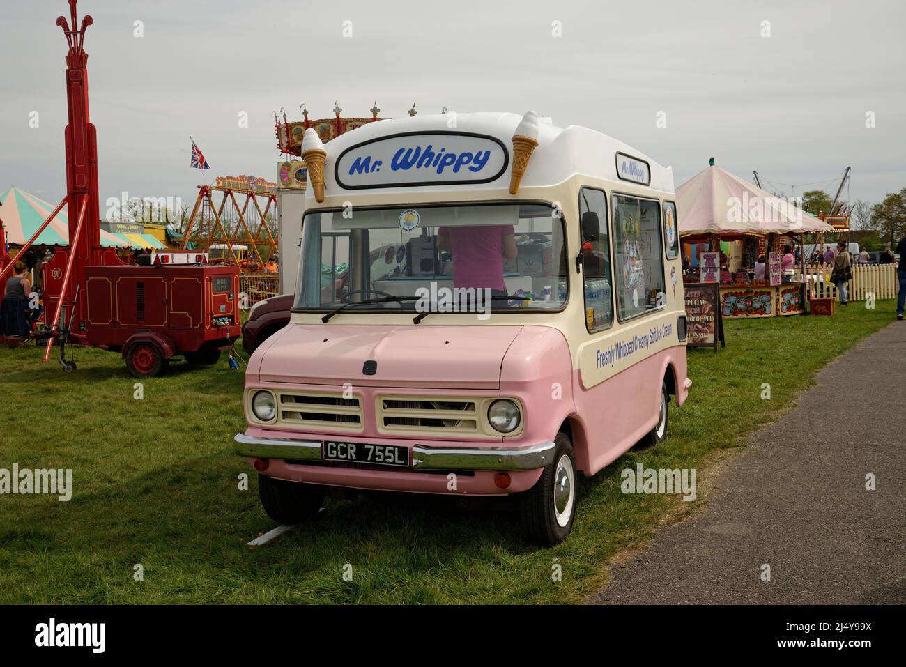 Ice cream van. Mr Whippy. Stock Photo