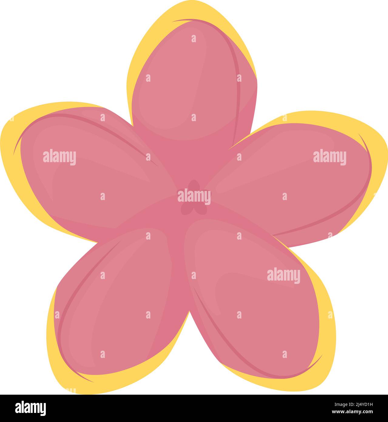pink lily flower icon Stock Vector Image & Art - Alamy