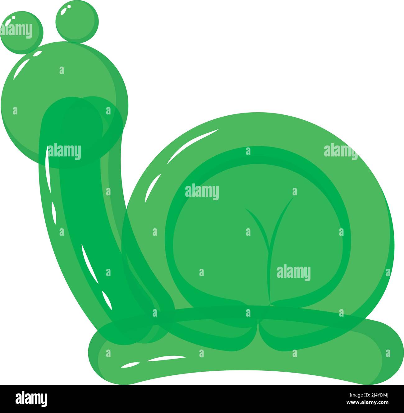 green snail balloon Stock Vector Image & Art - Alamy