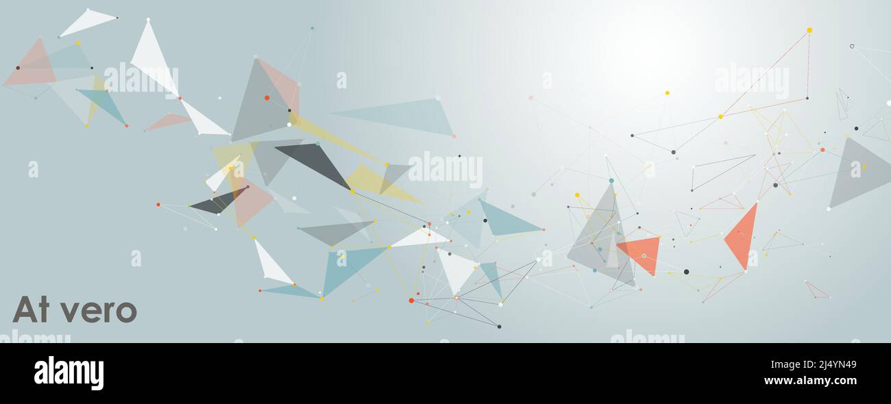 Connect dot and line background. Vector tech abstract technology. Node ...