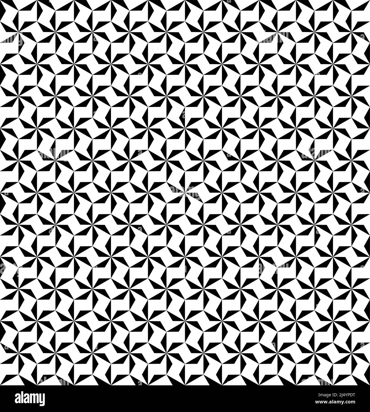Seamless abstract geometric floral star pattern background wallpaper ...
