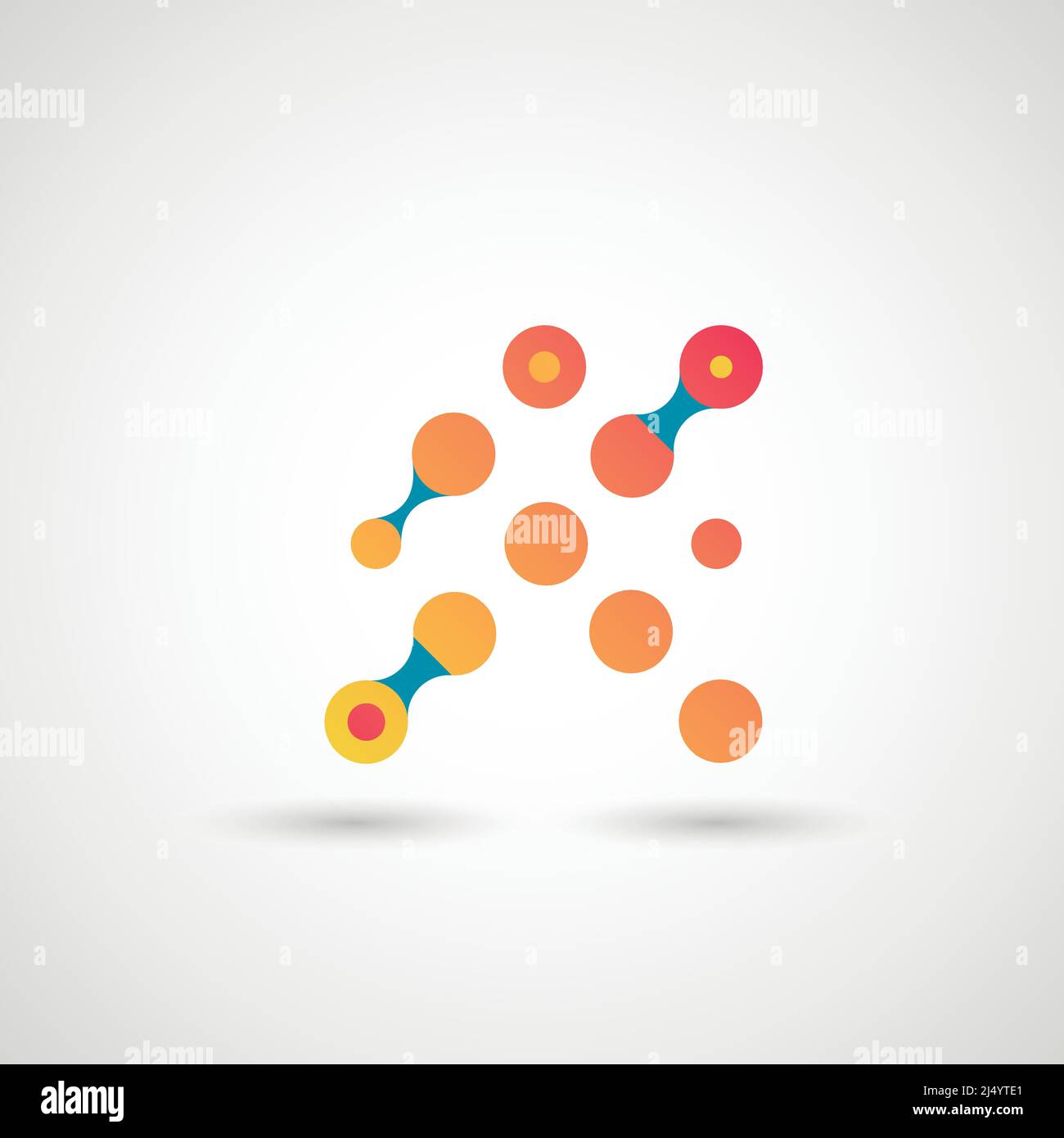 Vector element isolated shape. Connection graphic icon Stock Vector ...