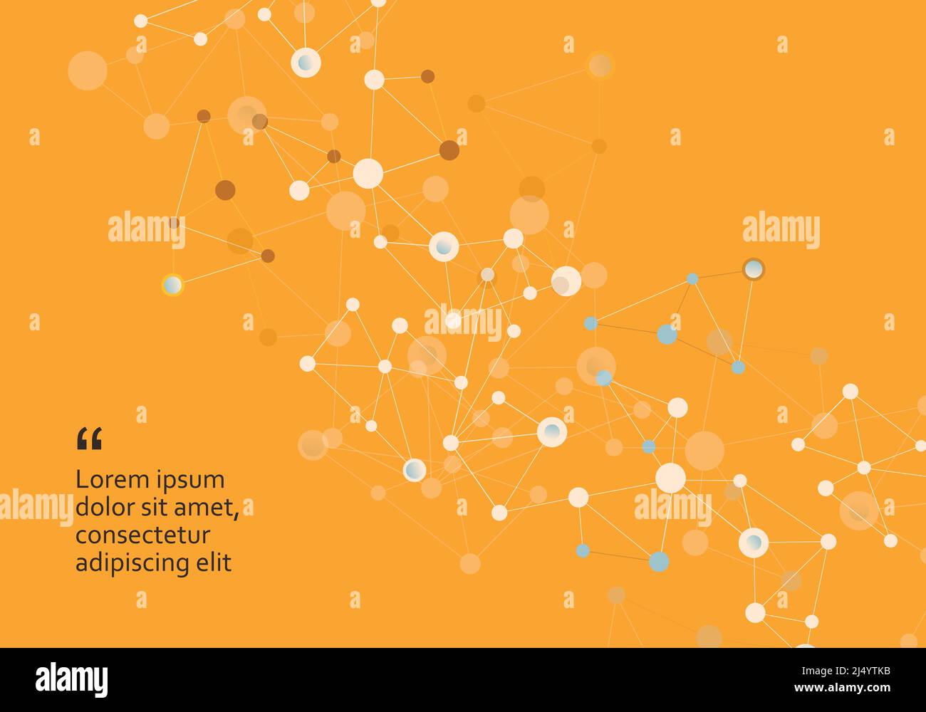 Molecule And Communication Background Stock Vector