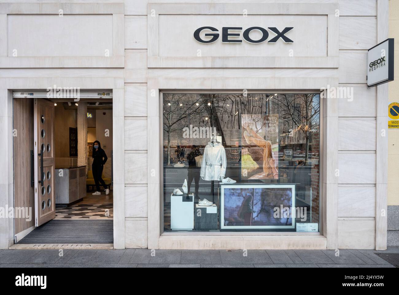 Italian footwear brand Geox store in Spain. (Photo by Xavi Lopez/ SOPA Images/Sipa Stock Photo - Alamy