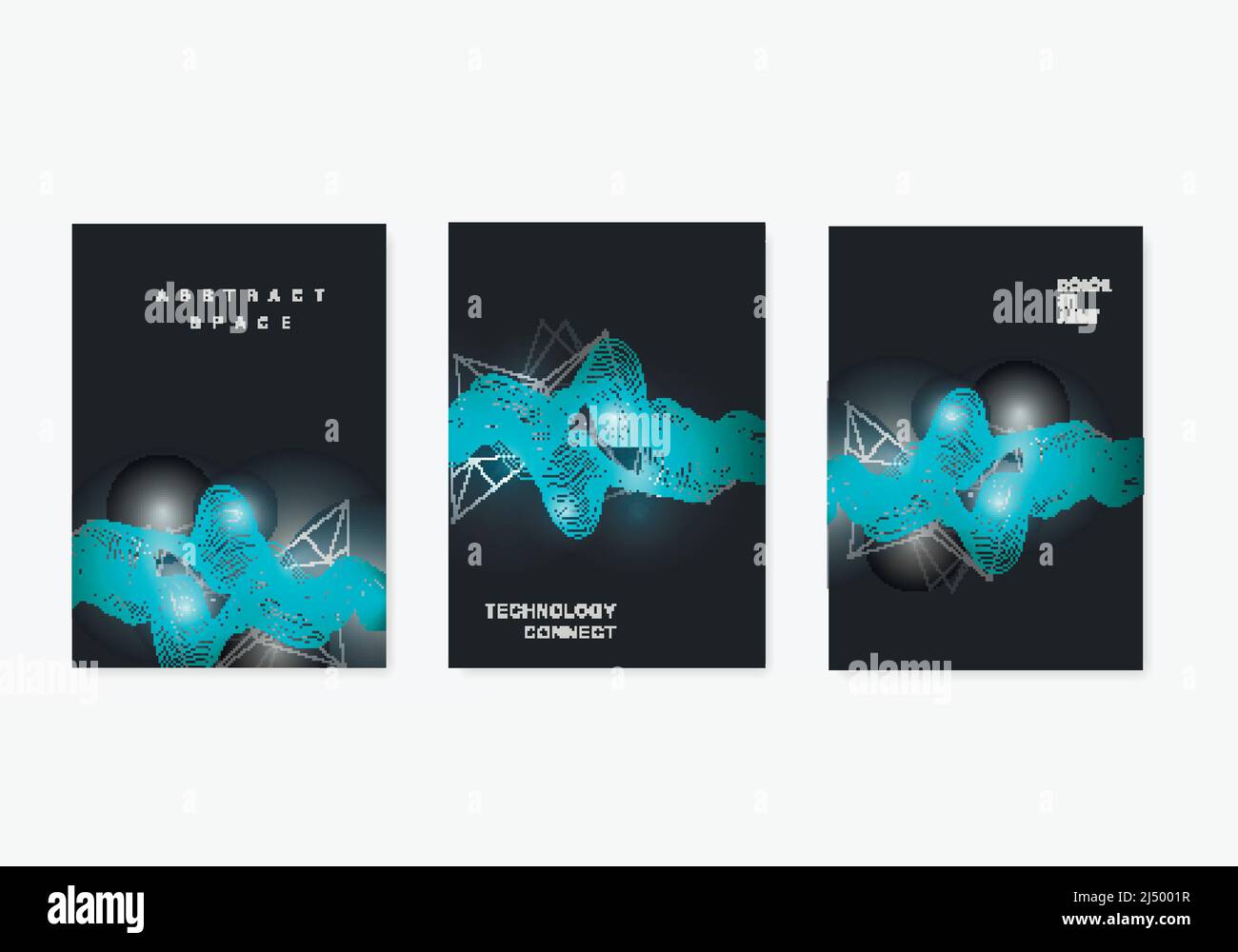 Vector smoke. Cover design template. Presentation modern background Stock Vector