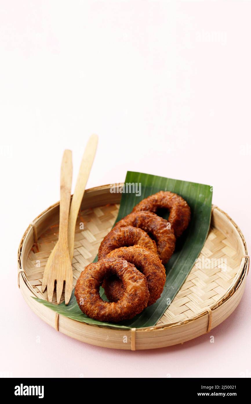 Ali Agrem is Traditional Snack from Bandung, West Java, Shaped like