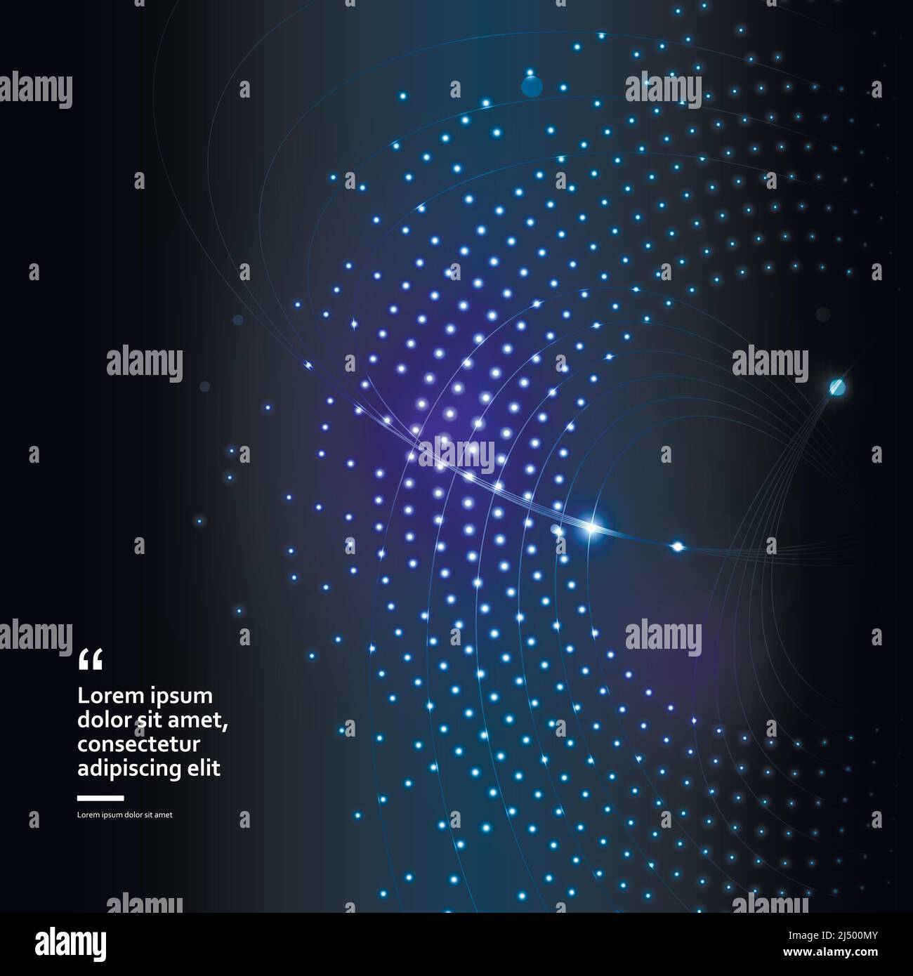 Halftone dots background. Business technology concept. Vector pattern ...